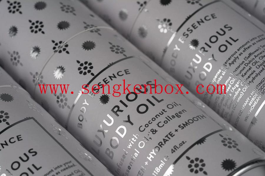 Body Essence Oil Tube Packaging