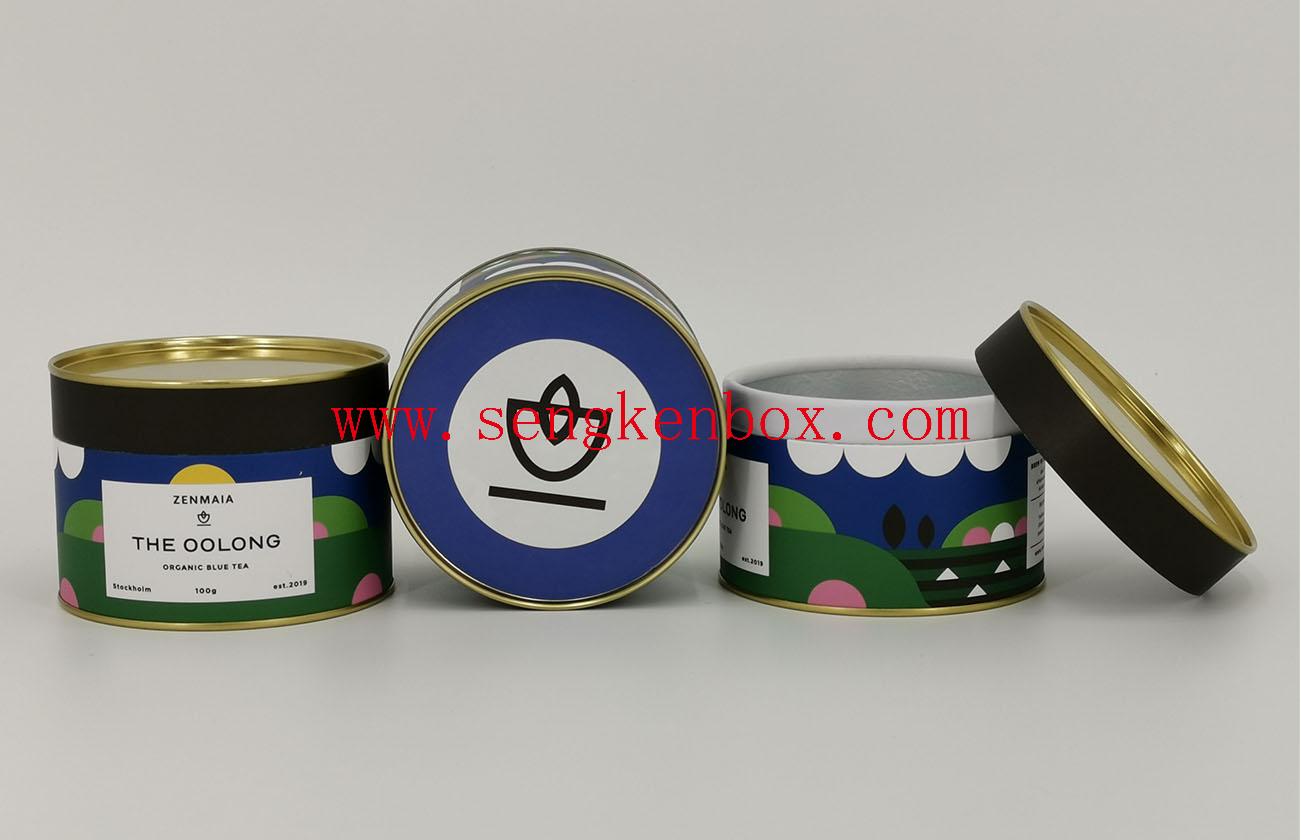 Composite Paper Cans with Insert Lid Composite Paper Cans with Insert Lid