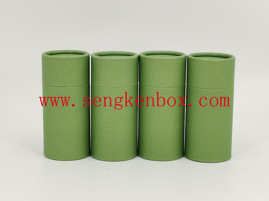 Green Kraft Paper Canister Green Kraft Paper Canister