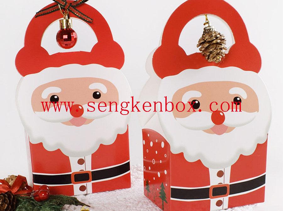 Santa Cartoon Gift Paper Bag Santa Cartoon Gift Paper Bag