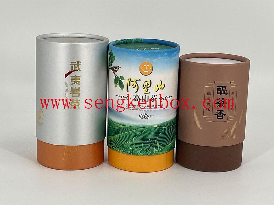 Customize Tea Paper Cans Packaging Customize Tea Paper Cans Packaging