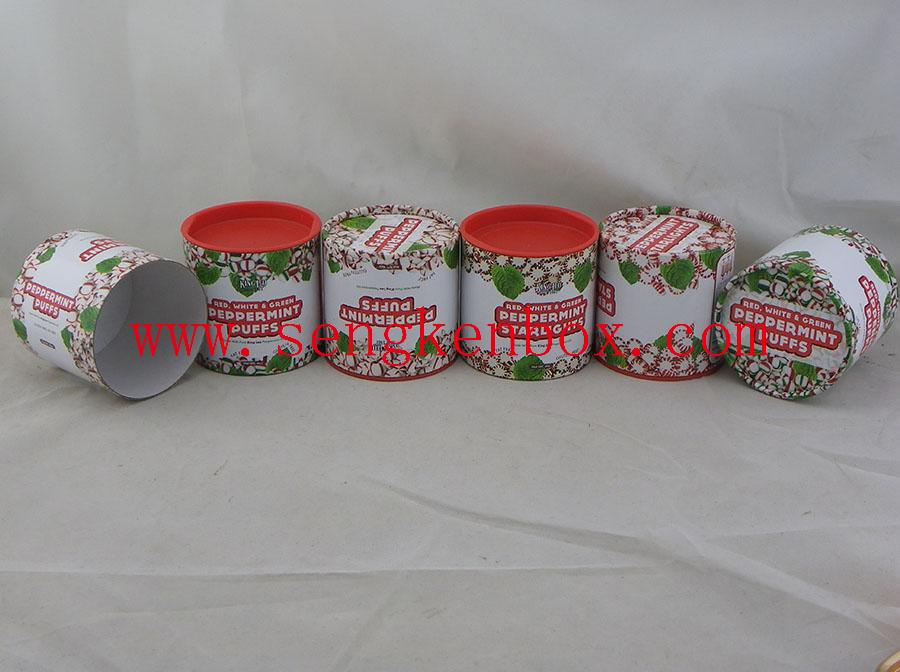 Two Pieces Food Grade Paper Cans Two Pieces Food Grade Paper Cans