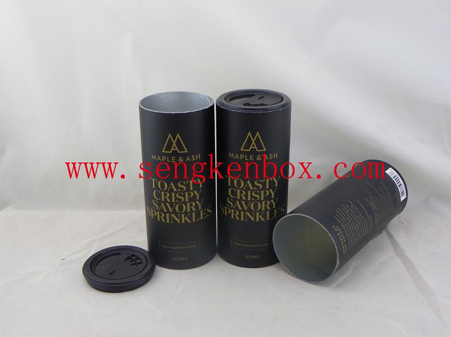 Bread Crumbs Packaging Cylinder Cardboard Shaker Paper Tube Bread Crumbs Packaging Cylinder Cardboard Shaker Paper Tube
