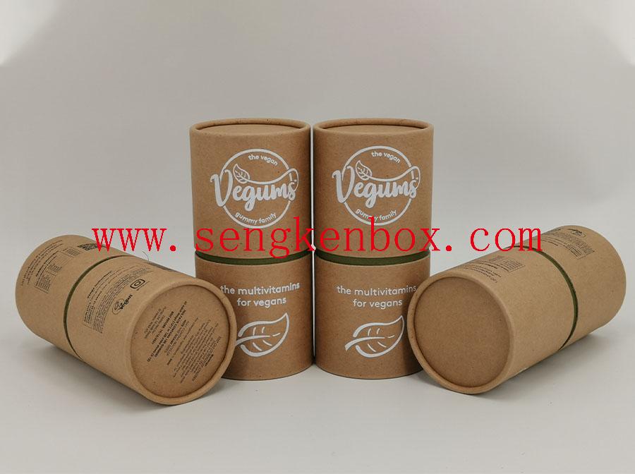 Kraft Paper Canister Packaging Kraft Paper Canister Packaging