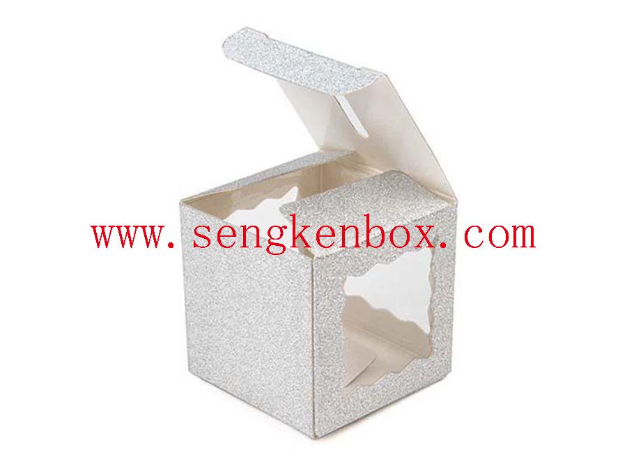 Silvery White Surface Paper Case Silvery White Surface Paper Case