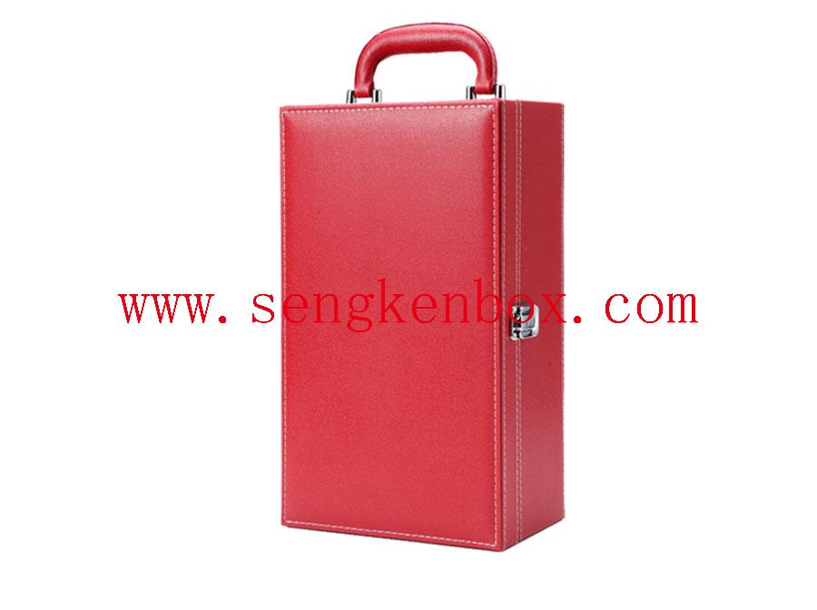 Champagne Packaging Leather Box Champagne Packaging Leather Box