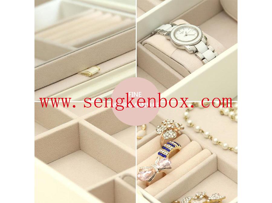 Luxury Wholesale Leather Jewelry Box