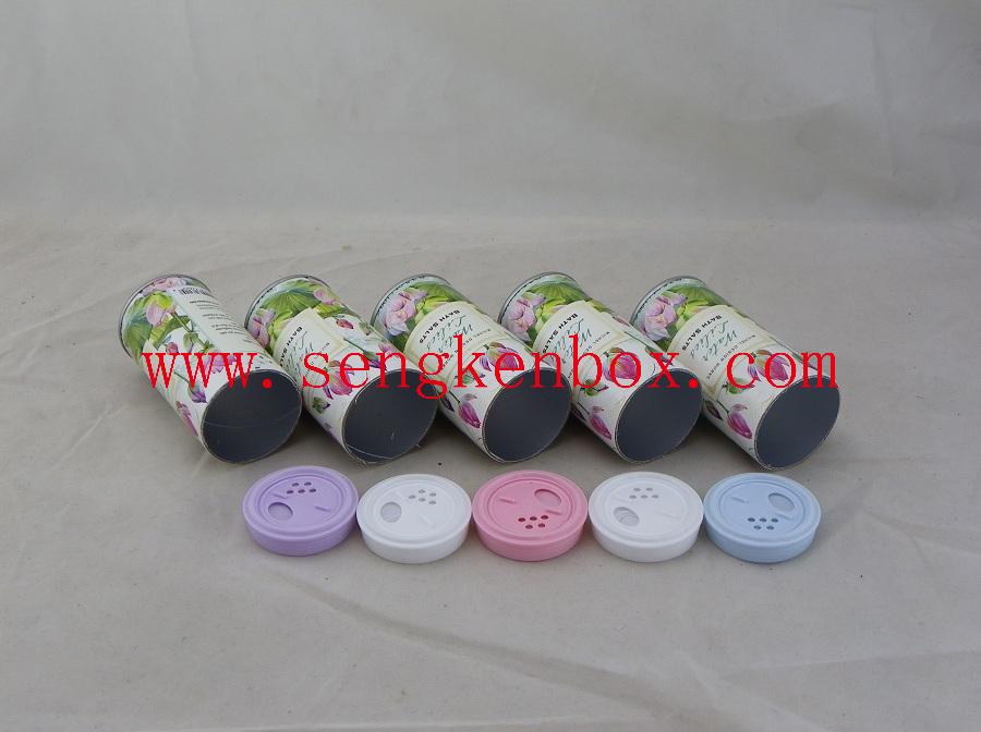 Bath Salt Packing Shaker Paper Cans Bath Salt Packing Shaker Paper Cans