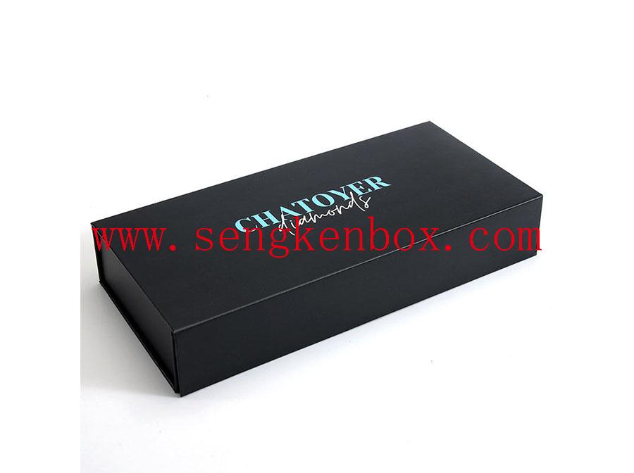Matte Black Magnetic Packaging Paper Packing Case Matte Black Magnetic Packaging Paper Packing Case