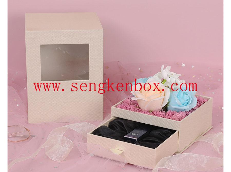 Paper Gift Box With Pull-Out Drawer Paper Gift Box With Pull-Out Drawer