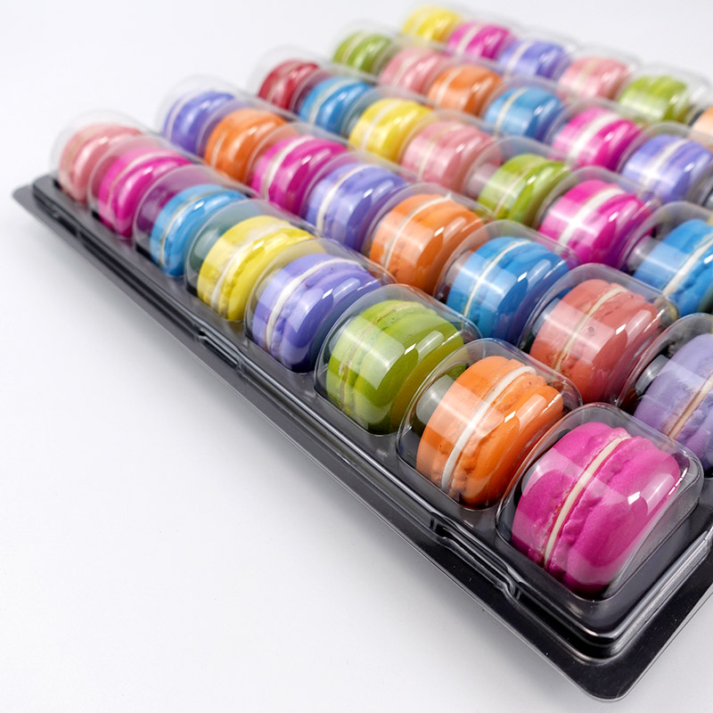 40 macarons display tray