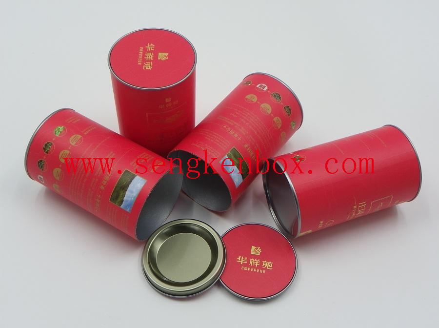 Tea Packaging Aluminum Paper Canister Tea Packaging Aluminum Paper Canister