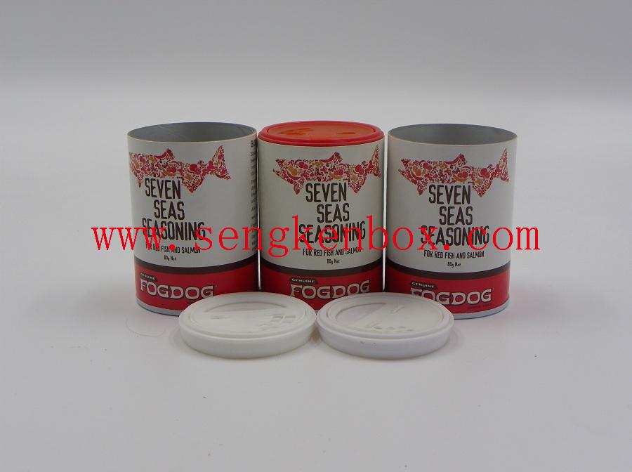 Fish Seasonings Packaging Cylinder Box Fish Seasonings Packaging Cylinder Box