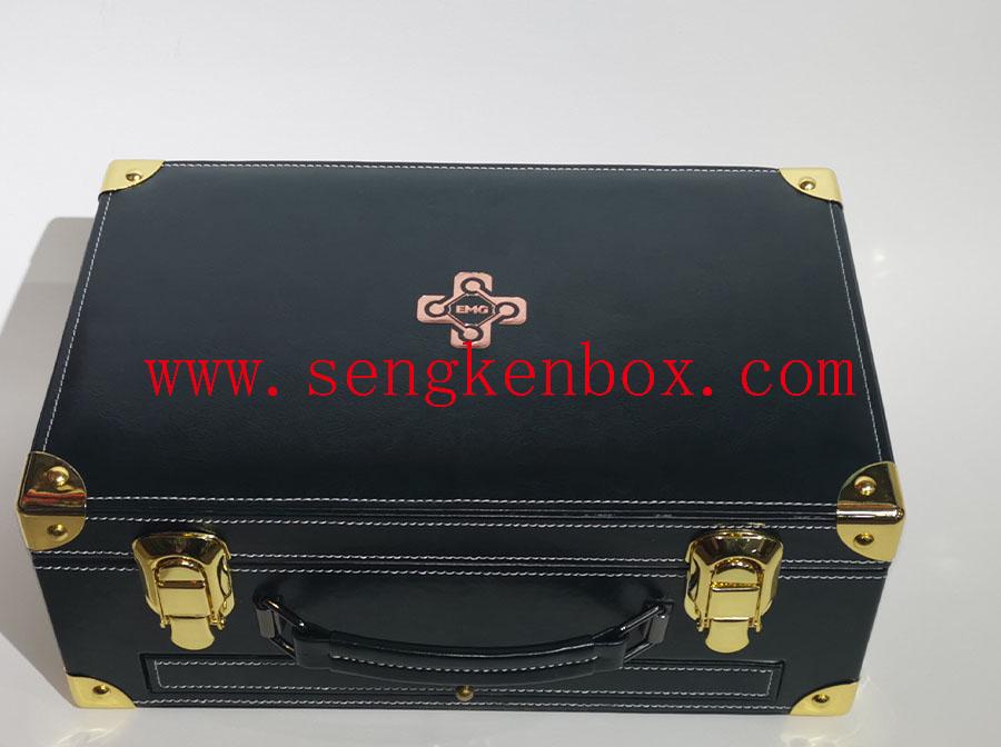 Storage Packaging Leather Box With Drawer Storage Packaging Leather Box With Drawer