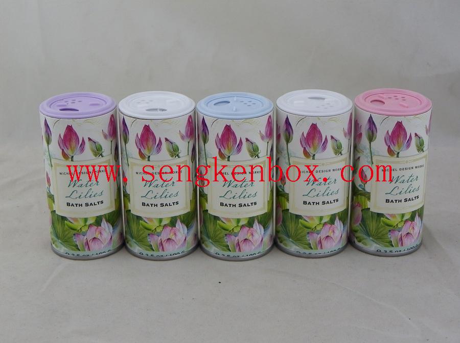 Water-proof Bath Salt Packing Shaker Paper Cardboard Cans Water-proof Bath Salt Packing Shaker Paper Cardboard Cans