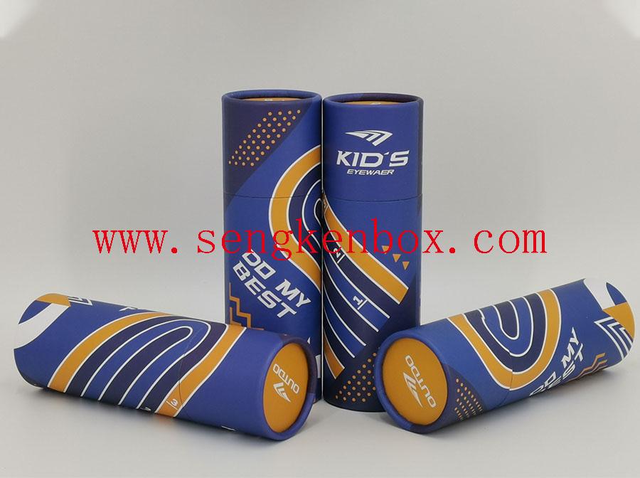 Custom Private Label Wholesale Kraft Coloured Children's Products Are Placed In Round Tubes Custom Private Label Wholesale Kraft Coloured Children's Products Are Placed In Round Tubes