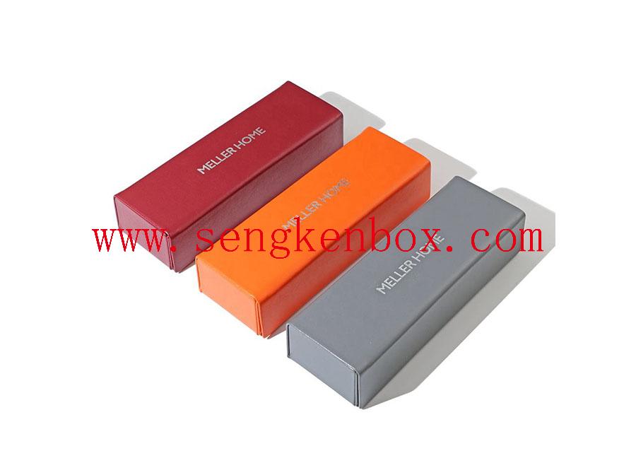 Rectangle Handmade Glasses Leather Box Rectangle Handmade Glasses Leather Box