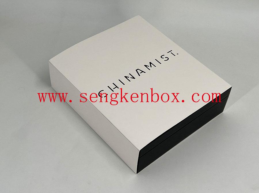 Six Small Divider Clamshell Jewelry Leather Box Six Small Divider Clamshell Jewelry Leather Box