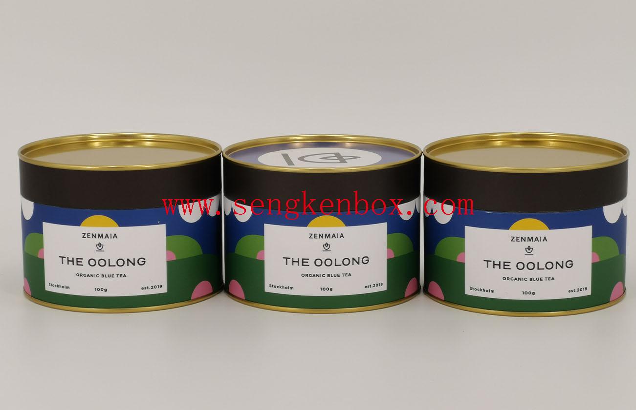 Composite Tea Packaging Paper Cans Composite Tea Packaging Paper Cans