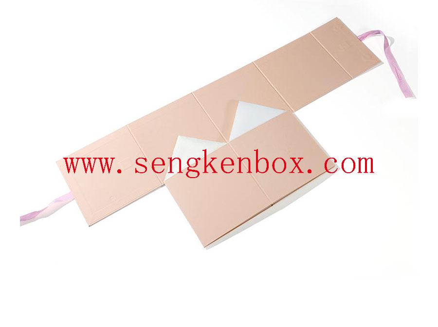 Blush Pink Foldable Paper Packing Case Blush Pink Foldable Paper Packing Case