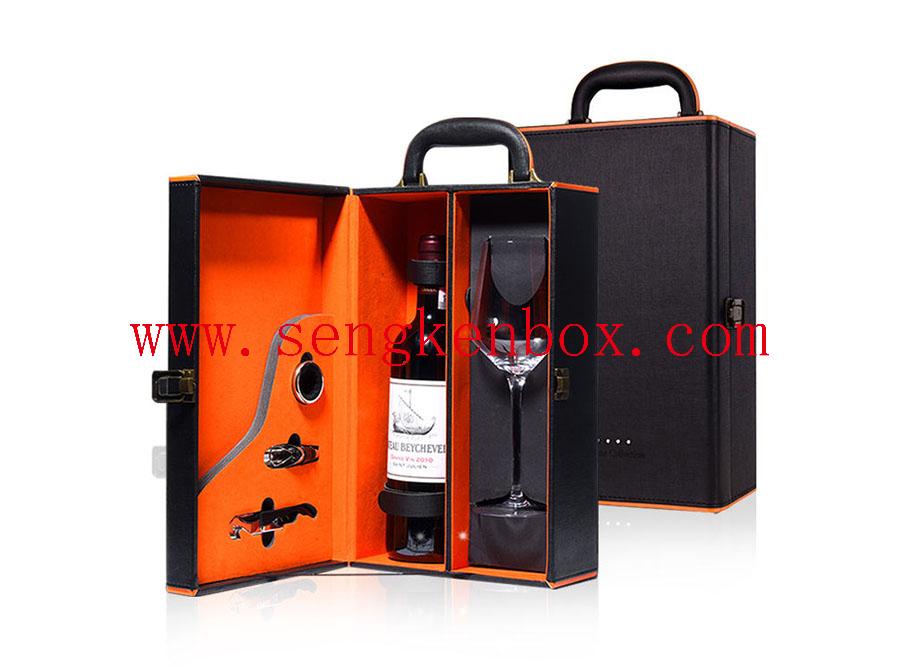 Portable Leather Packaging Gift Box Portable Leather Packaging Gift Box