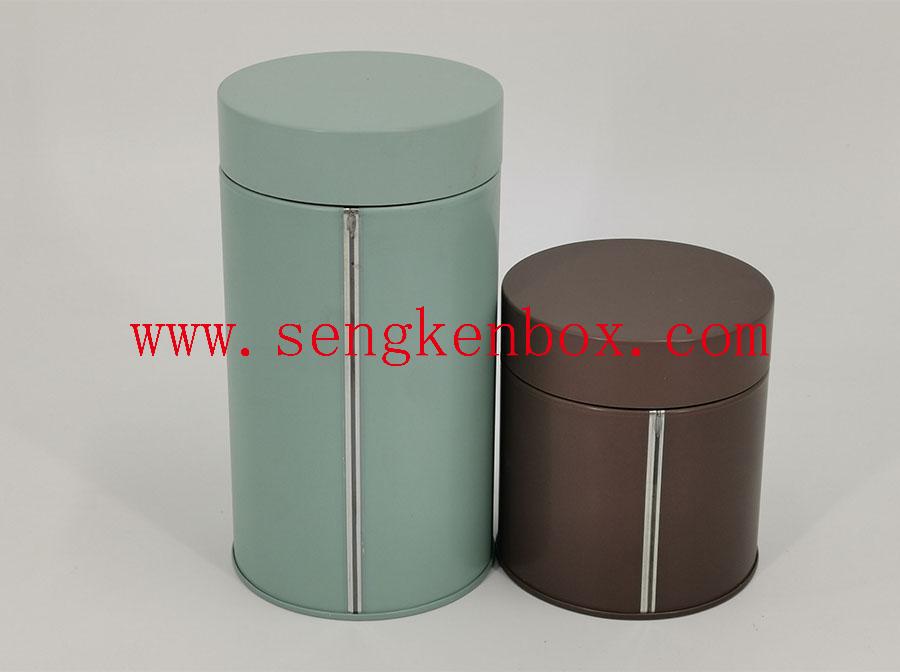 Sealed Welding Food Grade Tin Canister with Peel Off Lid Sealed Welding Food Grade Tin Canister with Peel Off Lid
