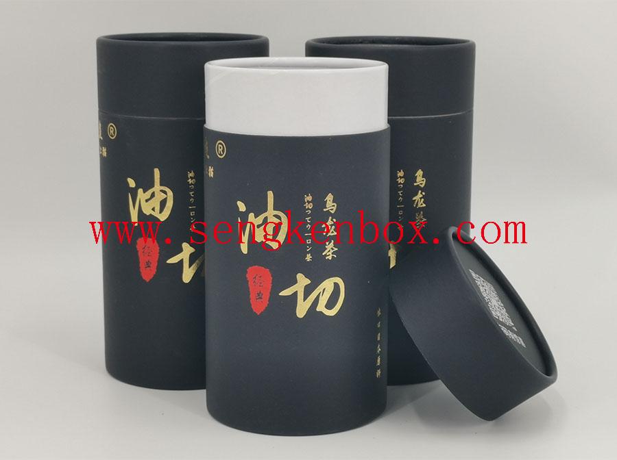 Black Cylinder Packaging Box Paper Tube Packaging Black Cylinder Packaging Box Paper Tube Packaging