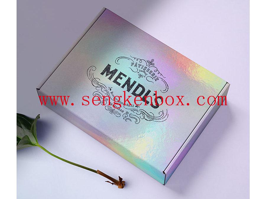 Sliver Holographic Paper Packing Case Sliver Holographic Paper Packing Case