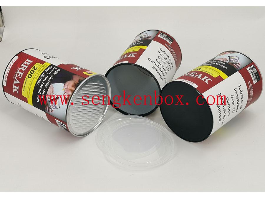 Easily Tear Cans With Plastic Cover