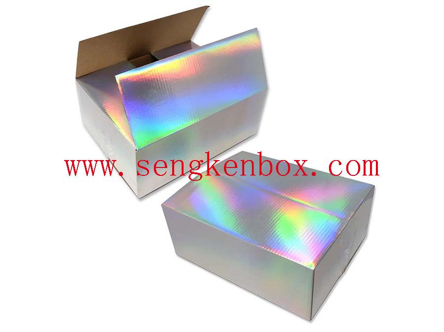 Laser Silver Card Packing Paper Box