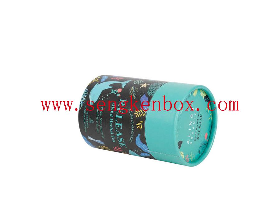 Custom Kraft Paper Cylinder Packaging Tube Custom Kraft Paper Cylinder Packaging Tube