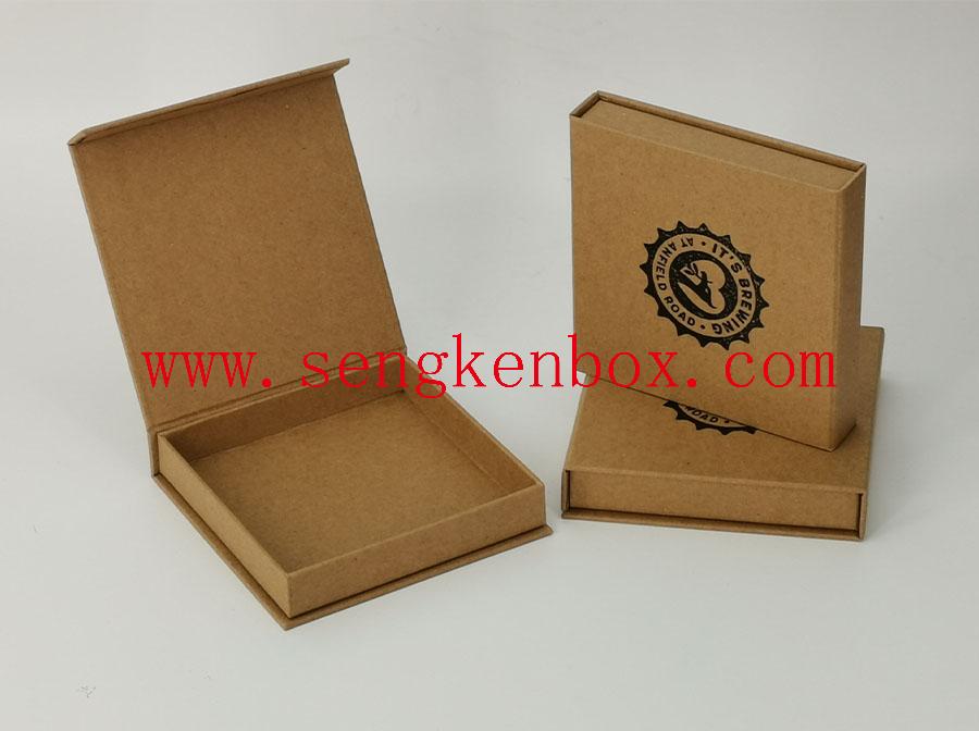 Environmental Protection Kraft Paper Box with Small Square Environmental Protection Kraft Paper Box with Small Square