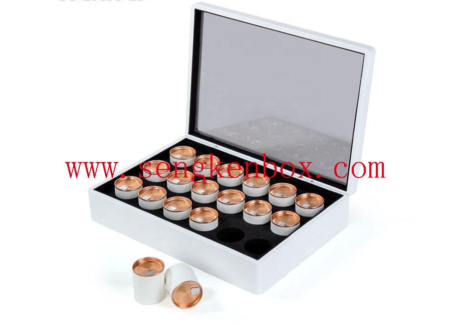 Luxury Hotel Leather Tea Box Luxury Hotel Leather Tea Box
