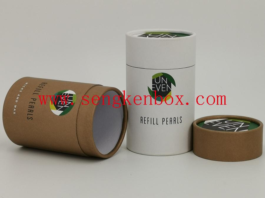 Paraffin Wax Packaging Paper Tube Candle Packing Round Cardboard Box Paraffin Wax Packaging Paper Tube Candle Packing Round Cardboard Box