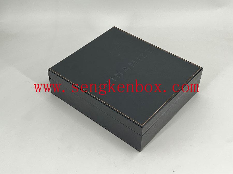 Clamshell Leather Box Clamshell Leather Box