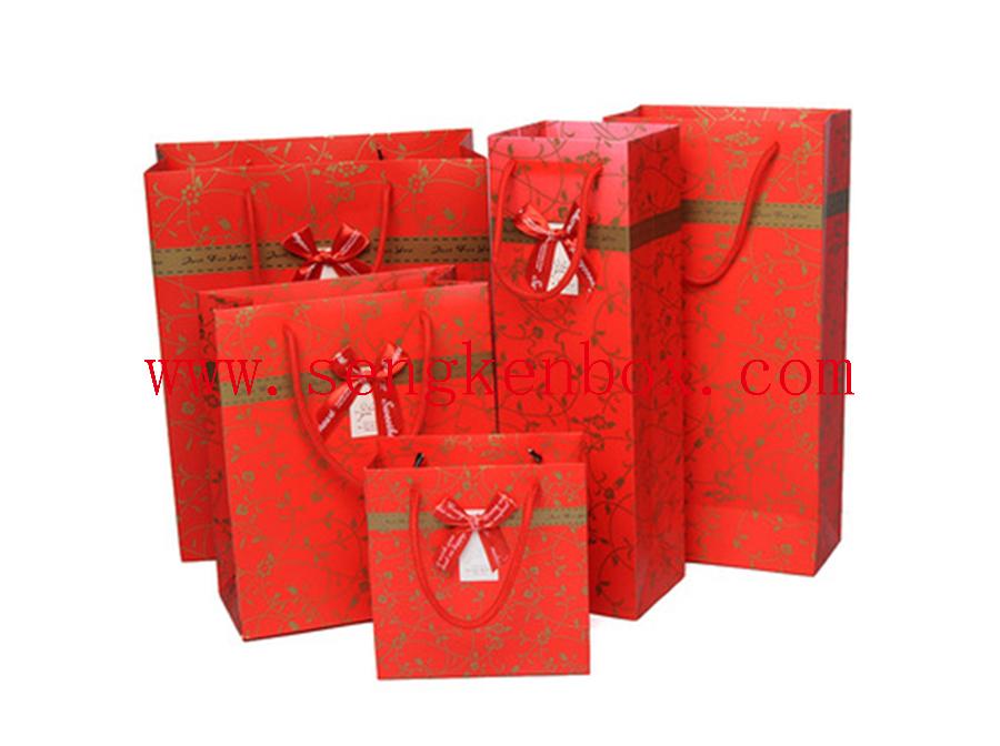 Paper Case With Ribbon Bow