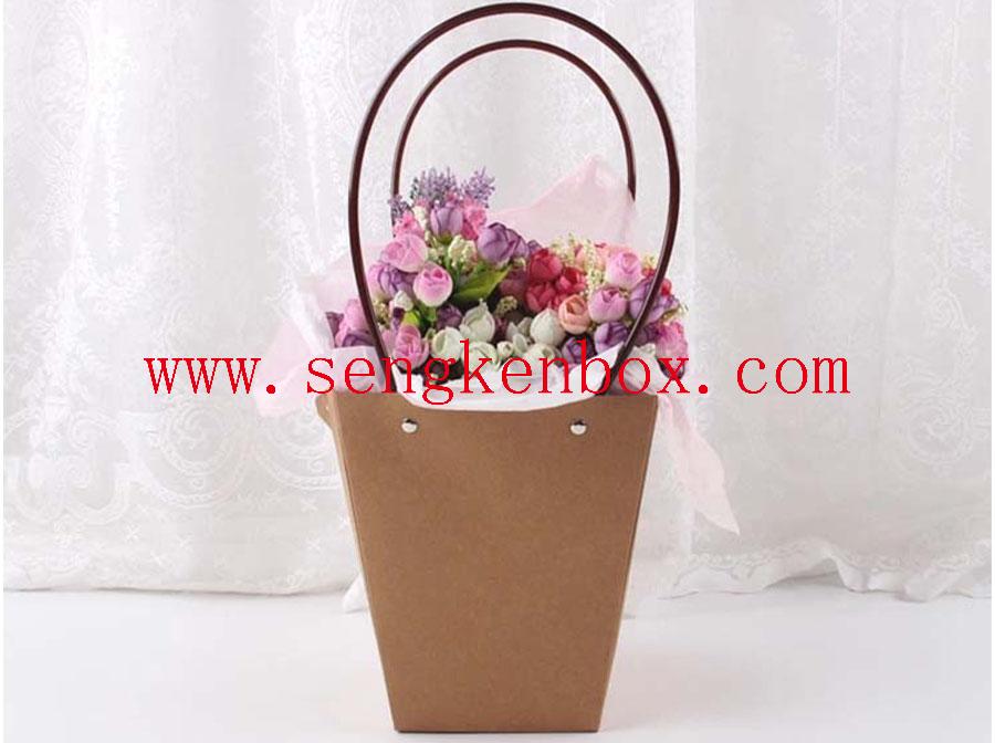 Cardboard Paper Flower Bag