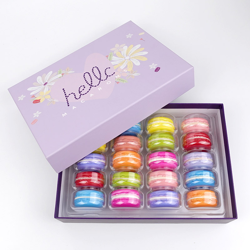 20 macarons luxury gift box
