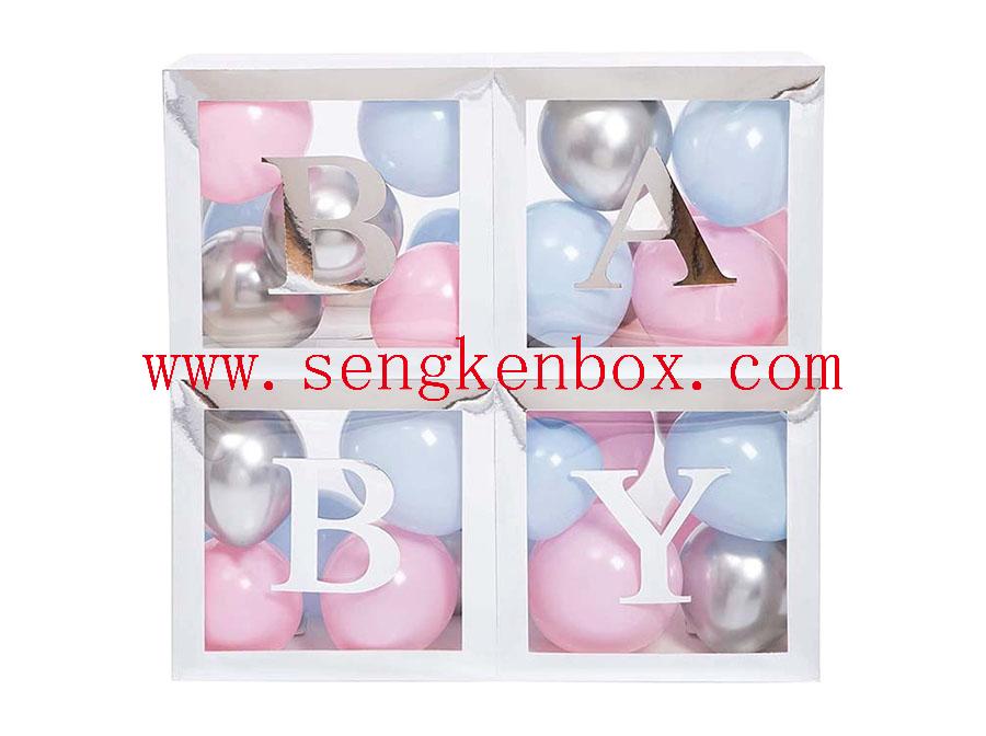 Transparent Balloon Foldable Box Transparent Balloon Foldable Box