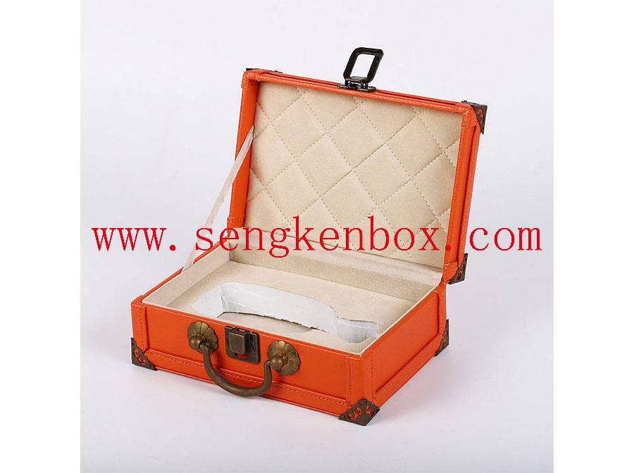 Custom Logo Packaging Leather Box Custom Logo Packaging Leather Box