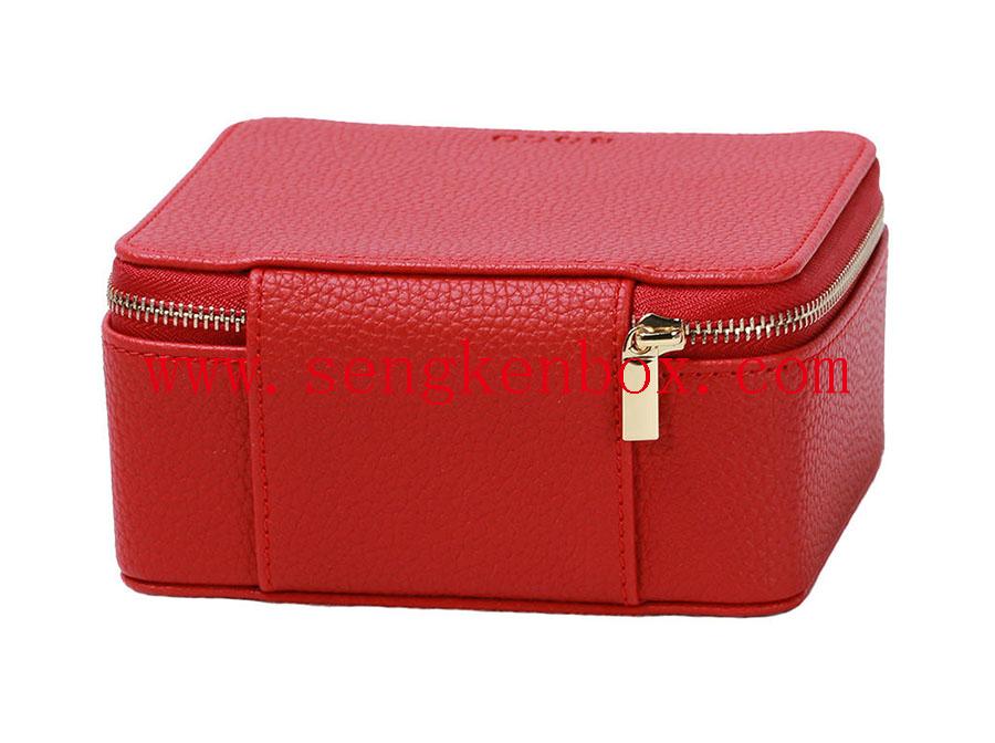 Leather Box With Velvet Bag Leather Box With Velvet Bag