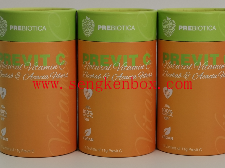 Orange Paper Tube Orange Paper Tube