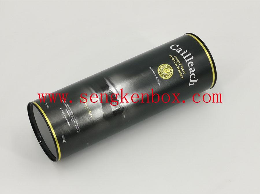 Cylinder Whiskey Packaging Box Cylinder Whiskey Packaging Box