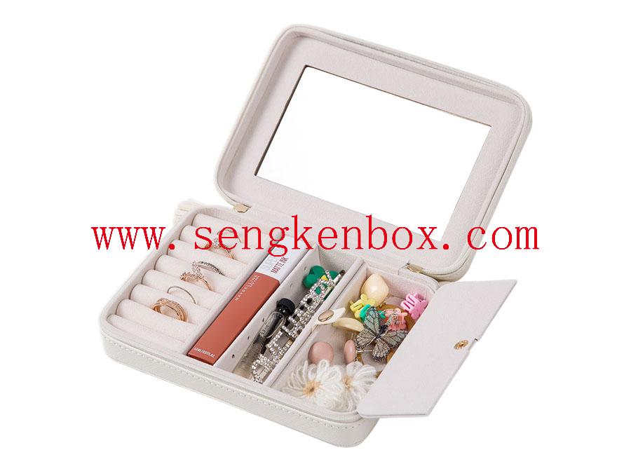 Saffiano Faux Jewelry Box Saffiano Faux Jewelry Box