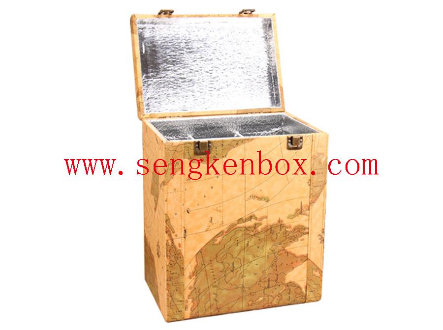 Personalized Red Packaging Wooden Box