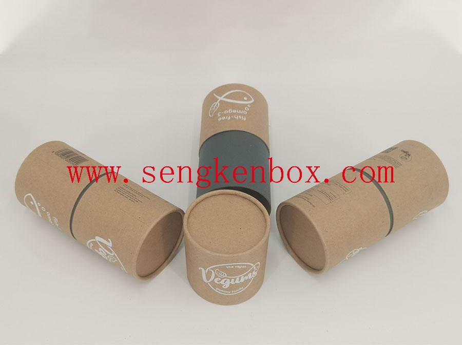 Vitamin Packaging Paper Cans Vitamin Packaging Paper Cans