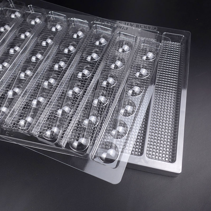 48 chocolates clear blister tray