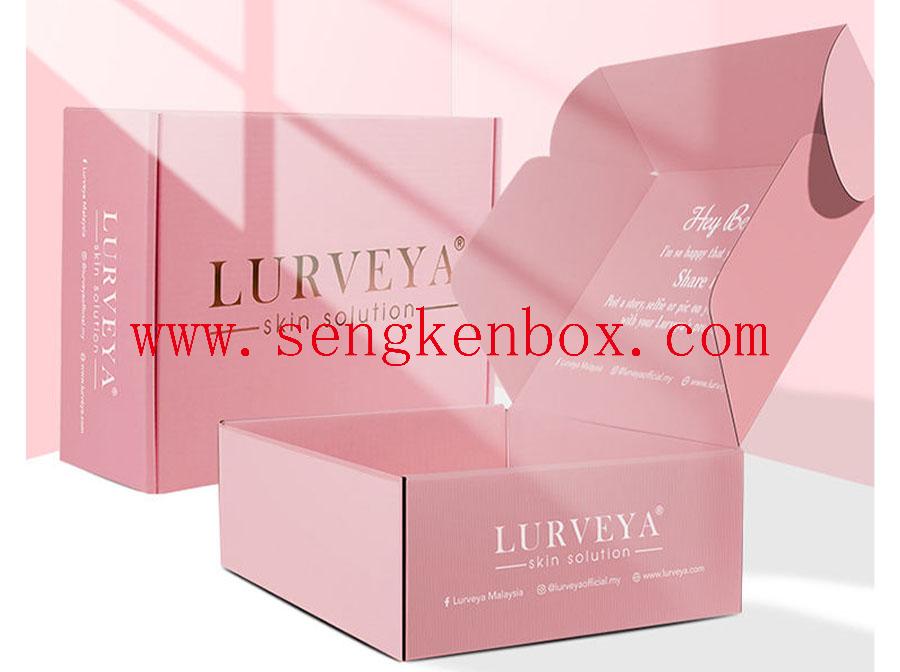 Pink Color Printing Paper Gift Box Pink Color Printing Paper Gift Box