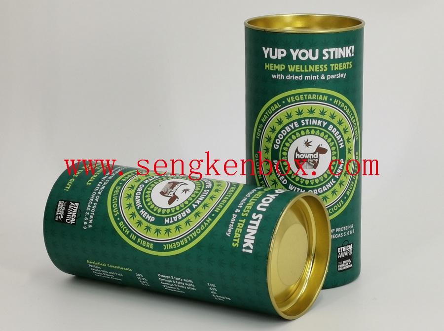 Paper Cans with Metal Lid Paper Cans with Metal Lid