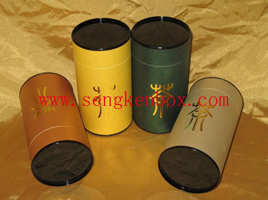 Black Iron Lid Paper Cans Packaging Black Iron Lid Paper Cans Packaging